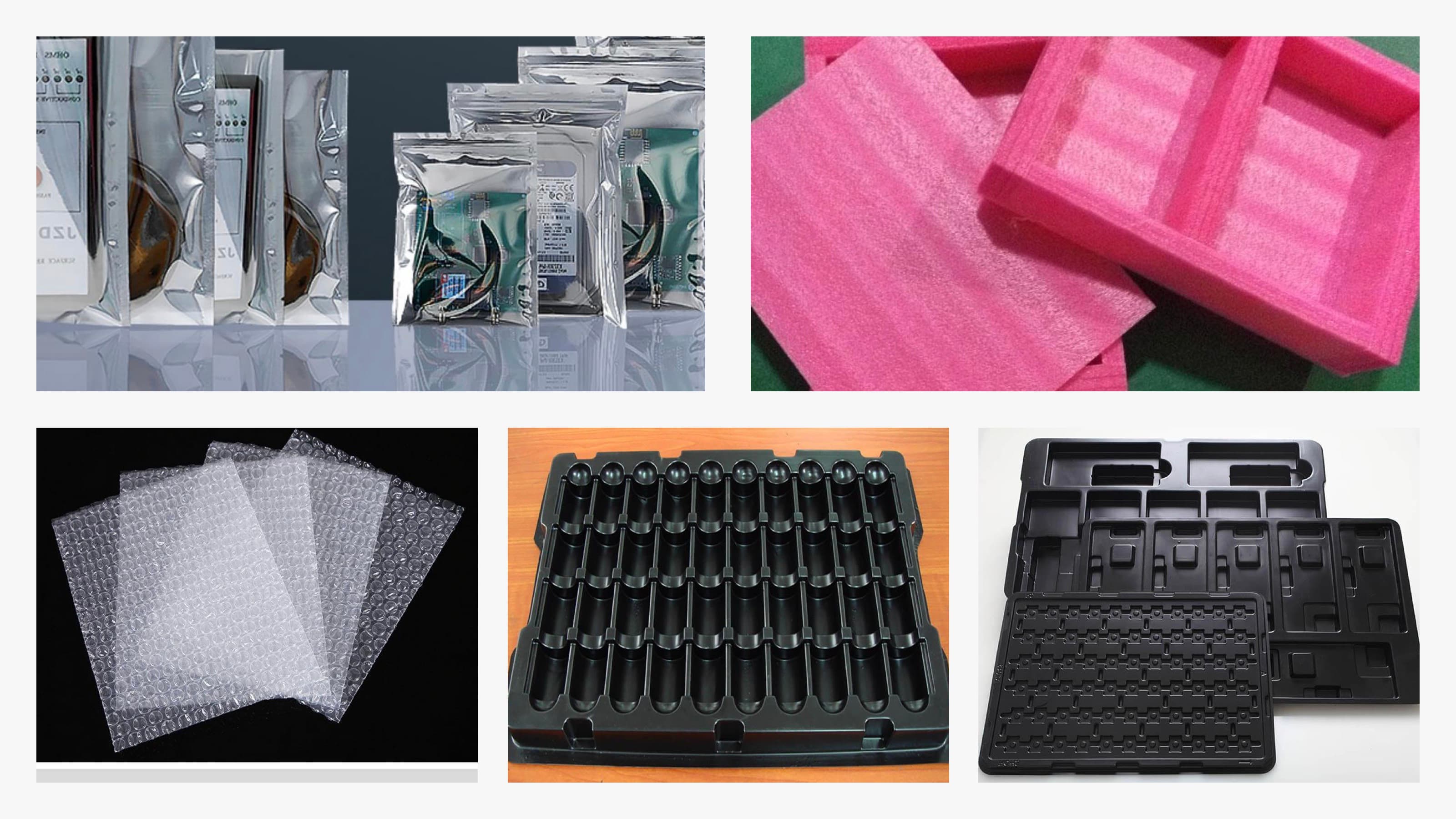 Product materials collage