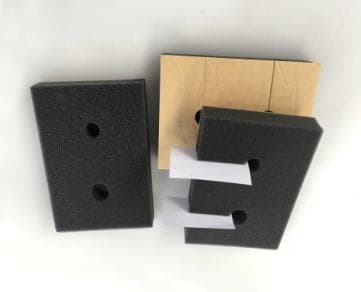 Foam material sample